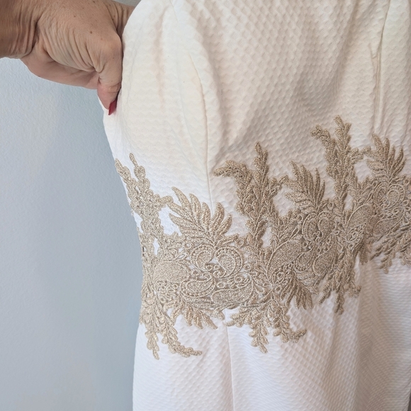 Lilly Pulitzer Kade dress is resort white sz. 2 - Picture 5 of 10